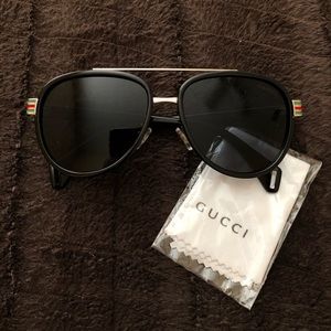 Gucci Men’s Aviator Sunglasses